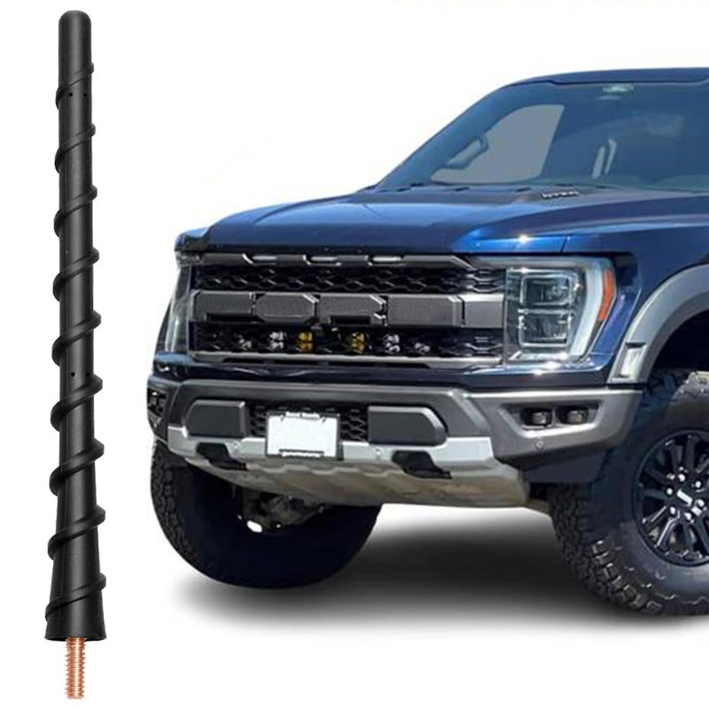 VOFONO هوائي VOFONO بطول 8 بوصات متوافق مع فورد F-150 2009-2026، 2017-2026 F-250 F-350، 2021-2024 برونكو، بديل هوائي شاحنة فورد، ملحقات F150، غير متوافق مع برونكو 2025 - Image 1